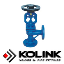 Type d&#39;angle Bellows Globe Valve